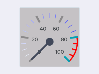 Styling a scale in lvgl