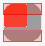 Layers Created to Implement Clip Corner Style While Rendering