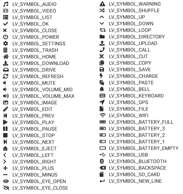 awesome text symbols